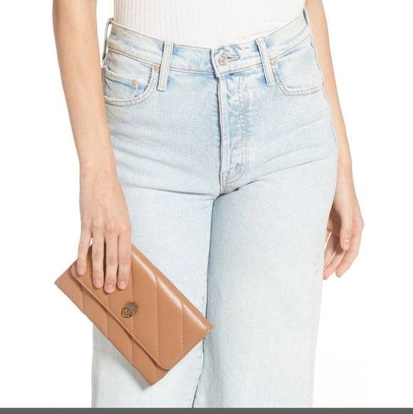 Kurt Geiger NWT London Soho Drench Leather Wallet on a Detachable Chain - Picture 13 of 13